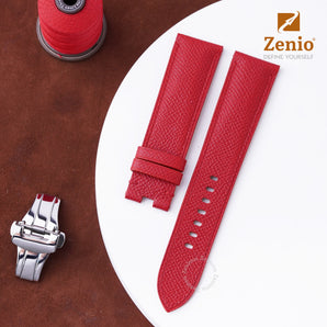 Red Epsom Leather Straps for Panerai