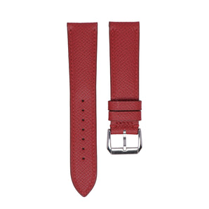 Red Epsom Classic Strap