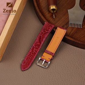 Red Ostrich Classic Strap