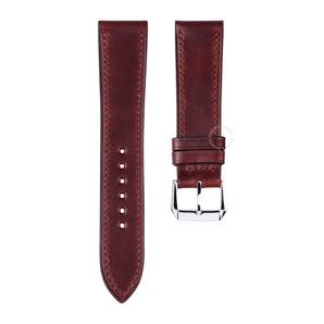 Whiskey Shell Cordovan Leather Watch Strap