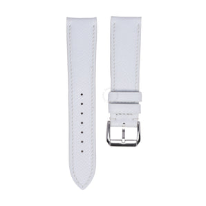 White Epsom Classic Strap