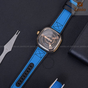 SevenFriday Watch Epsom Leather Strap 28mm